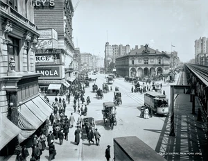 Vintage Photograph Herald Square in New York 1903 Glossy Photo 8.5x11 Inch A3 - Picture 1 of 1