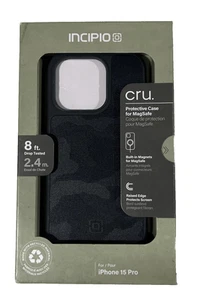 Incipio cru. Funda Protectora Apple iPhone 15 Pro con MagSafe - Carbón - Imagen 1 de 1