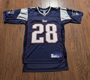 Corey Dillon New England Patriot NFL Jersey - Home Blue - Size Small REEBOK - Picture 1 of 5