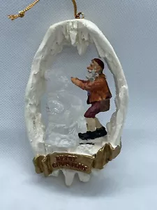 Figi Graphics Inc. Santa’s Crystal Valley Beary Christmas Ornament  - Picture 1 of 5
