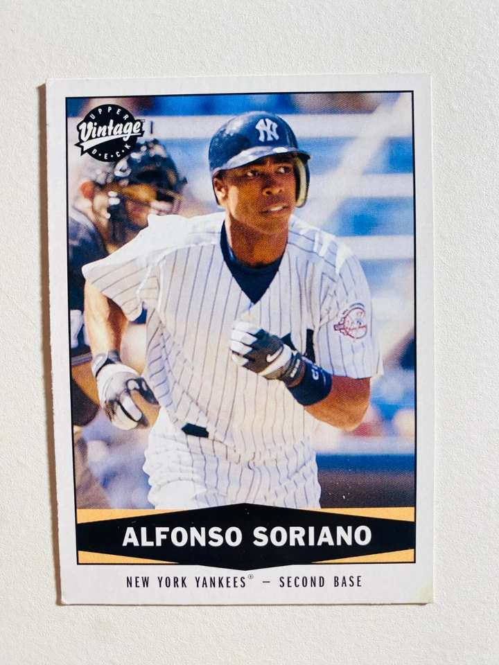 2004 UPPER DECK #6 ALFONSO SORIANO NM-MT MLB BASEBALL CARD - Image 1 of 1