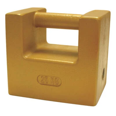 RICE LAKE WEIGHING SYSTEMS 12775 Calibration Weight,25kg Nominal Mass 55NA90