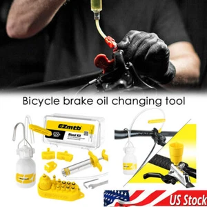 Herramientas de sangrado de freno hidráulico para bicicleta de carretera para bicicleta de montaña para freno de aceite Shimano Tektro Margura - Imagen 1 de 9