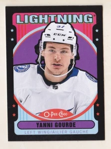 21-22 OPC Yanni Gourde /100 BLACK Retro Seattle Kraken 2021 - Picture 1 of 1