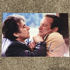 ROBIN WILLIAMS AL PACINO SIGNED AUTOGRAPHED 12x18 PHOTO INSOMNIA BECKETT BAS LOA - Picture 1 of 3