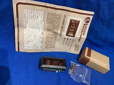 Pantalla digital vintage Lascar Electronics LED 3,5 DPM 56 Foto 1 de 4