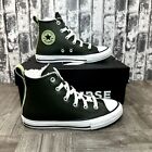 Converse CTAS Hi Kids size 12 Leather Olive Green
