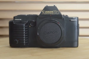 Stunning Canon T70 35mm SLR Camera. lovely condition, cleaned and tested.  - Picture 1 of 9