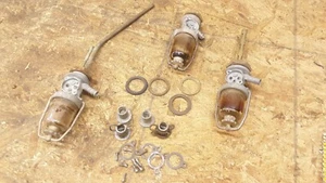 Vespa Original Dellorto Fuel tap petcock 3X Misc. parts lot - Bild 1 von 5