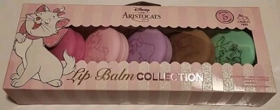  THE ARISTOCATS - MARIE - 5 Piece Scented Macaron Shaped Lip Balm Collection - Image 1 of 2