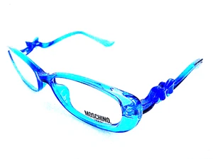 Nuevo Marco de gafas para niñas MOSCHINO MO 094-03 A58 azul niñas 47 mm azul - Imagen 1 de 5