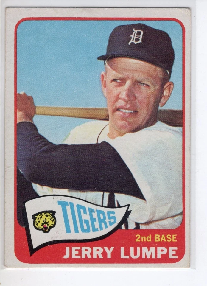 1965 TOPPS JERRY LUMPE DETROIT TIGER  BASEBALL CARD #353 VG - Image 1 of 1