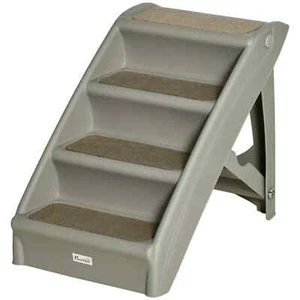 PawHut Escalera Plegable para Perros Con 4 Pasos Antideslizante 62x38x49.5 CM - Imagen 1 de 11