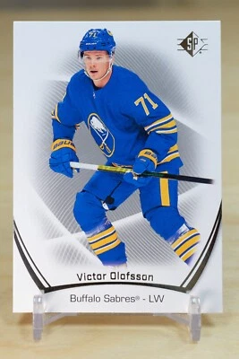 2021-22 Upper Deck SP Hockey Base #64 Victor Olofsson - Buffalo Sabres - Image 1 of 2
