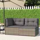 Patio Furniture Set Garden Outdoor Lounge Set With Cushions Poly Rattan Vidaxl