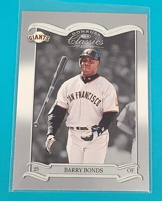 2003 Donruss Classics #2 Barry Bonds San Francisco Giants BASEBALL Card W6 - Image 1 of 2