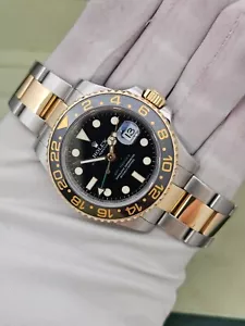 Rolex GMT-Master II Black Watch - 116713LN 2006 Box & Papers, 2011 Rolex Service - Picture 1 of 17