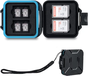 12 Slots Portable SD Micro SD Memory Card Case, Water-Resistant and Anti-Shock S - Picture 1 of 8