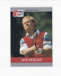 JACK NICKLAUS 1990 PRO SET OFFICIAL SENIOR PGA TOUR GOLF CARD-SHIPS FREE - Picture 1 of 24