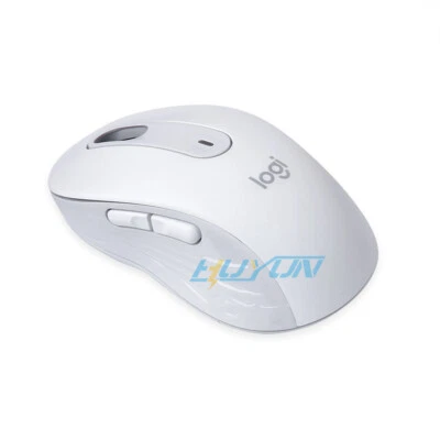White Top Shell Bottom Case Cover: Replacement Parts for Logitech M650L Mouse - Image 1 of 4