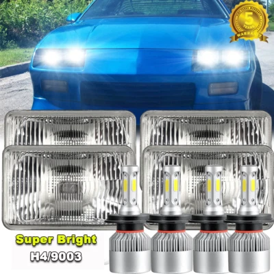 Faros LED 4x6" para Oldsmobile Cutlass Supreme 1980 1981 1982 1983-1988 4 piezas Foto 1 de 4