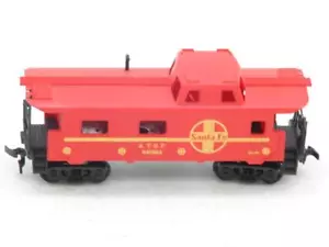 TYCO Scala HO 940625 Santa Fe Caboose - Foto 1 di 6