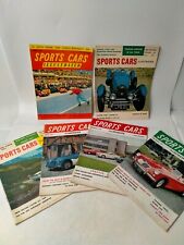 Vintage Sports Cars Illustrated Magazine Bundle 1950s, x 6