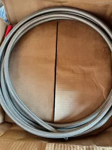 15310 Aeromotive PTFE Stainless Braided Fuel Line -10 AN, 20 ft. Length - Picture 1 of 3
