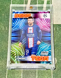 2022-23 Topps Stadium Club Lionel Messi 1992 Beam Team CASE HIT SSP GOAT📈🔥 - Picture 1 of 2