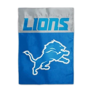Detroit Lions NFL Garden Flag 13" X 18" Yard Banner Fremont Die - Picture 1 of 1