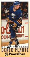 1993-94 PowerPlay Buffalo Sabres Hockey Card #300 Derek Plante Rookie