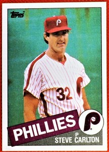Steve Carlton Philadelphia Phillies 1985 Topps #360.................S00176