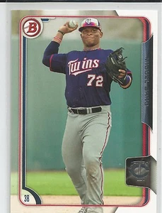 Miguel Sano Minnesota Twins 2015 Bowman Prospect Card - Picture 1 of 2