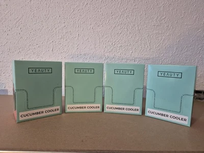YEAUTY Augenpads 4x 25 Stück Cucumber Cooler  4 Packungen je 25 Stück - Bild 1 von 4