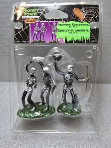 Lemax Spooky Town Halloween Village Dancing Skeletons 2er Set 72377 im Paket - Bild 1 von 2