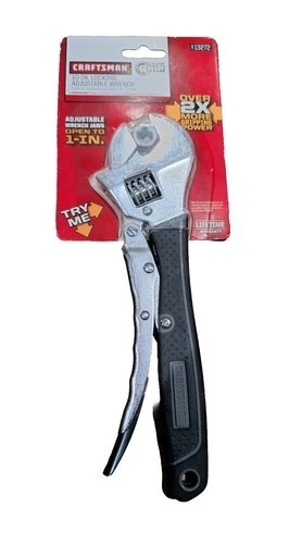Llave ajustable de bloqueo Craftsman de 10 pulgadas # 13272 agarre extremo Foto 1 de 1