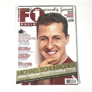 F1 Racing Magazine October 2001 Issue - Formula 1 Schumacher Ferrari - Picture 1 of 5