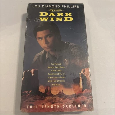 The Dark Wind (VHS, 1993) - *SEALED* *SCREENER* with Watermarks Foto 1 de 2
