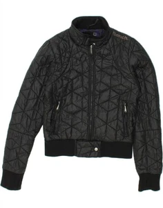BENCH Damen wattierte Jacke UK 14 Medium schwarz Polyester AG01 - Bild 1 von 3