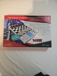 Talking Chess Master Pros Ajedrez y Juegos Computadora Juego Electrónico 14 Juegos Cerebrales - Imagen 1 de 6