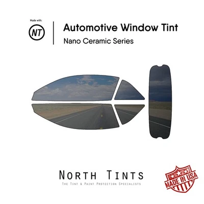 Película de tinte de ventana precortada nano cerámica para Ford Mustang 2015-2023 convertible Foto 1 de 4