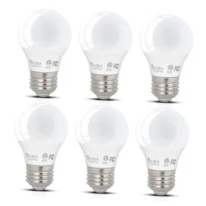 LED A15 ETL Listed Light Bulbs (6-Pack) 5W 40W Replacement for 5.0 Watts - Picture 1 of 8