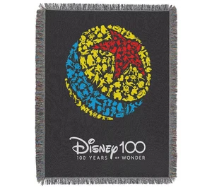 Disney 100 48"x60" Classic Woven Tapestry Throw - Picture 1 of 6