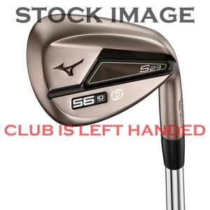 New Left Handed  Mizuno S23 Copper Cobalt 56° Sand Wedge 12° Steel Retail $160 - Picture 1 of 2
