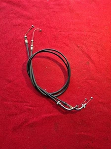 2000-2007 Honda Shadow Sabre VT1100 VT1100C2 Throttle Choke Cables Lines - Picture 1 of 6