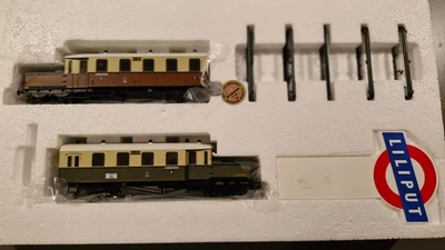 Liliput H0 17785 Akku Triebwagen AT465/486 der KPEV, AC Wechselstrom, in OVP - Bild 1 von 3