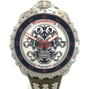 Bomberg bolt-68 Badass Skull Face BS45ASS.039-4.3 Automatic Good condition Rare - Picture 1 of 16