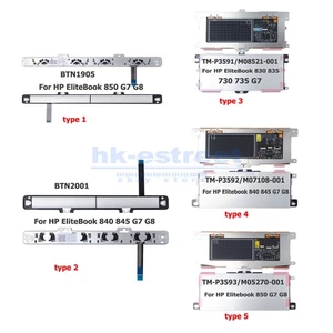 For HP EliteBook 840 845 850 G7 G8/830 835 730 735 G7 Touchpad / Clickpad Button - Picture 1 of 15