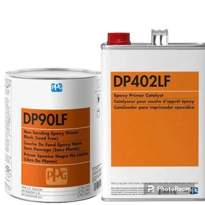 DP90LF PPG Deltron 1 Gal Epoxy Primer Black and 1 Gal DP402LF Catalyst Free Ship - Picture 1 of 1