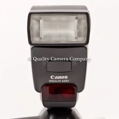 Canon Speedlite 420EX - HOT SHOE OR WIRELESS E-TTL & TTL AUTO SPEEDLITE CONTROL! - Image 1 of 4